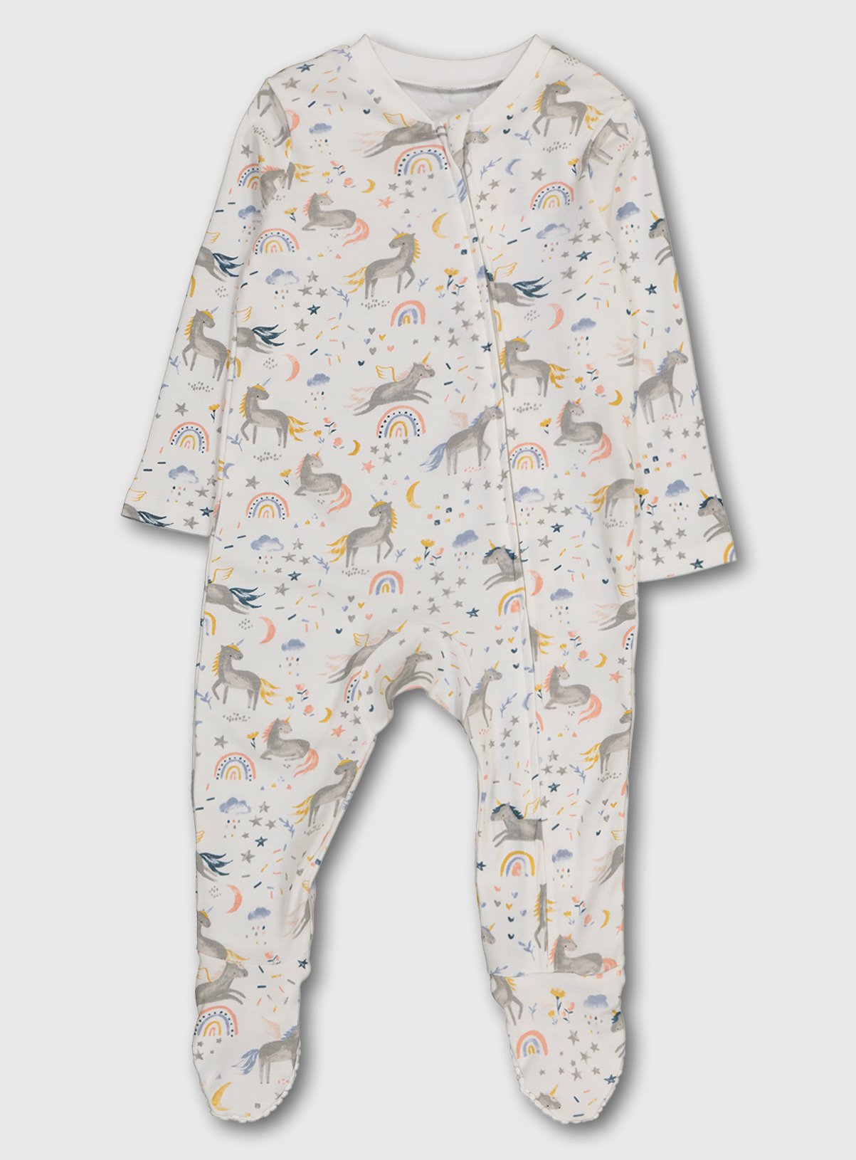 sainsbury's baby girl sleepsuits
