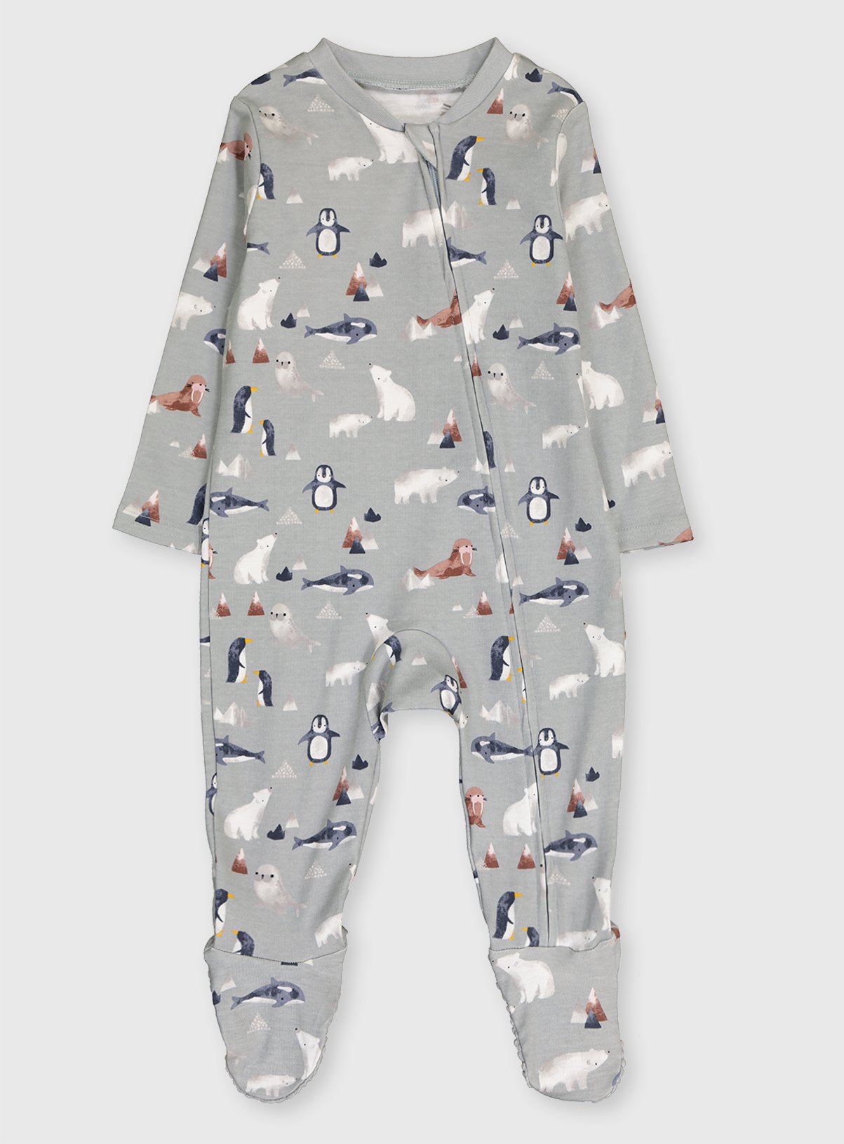 sainsbury's baby girl sleepsuits