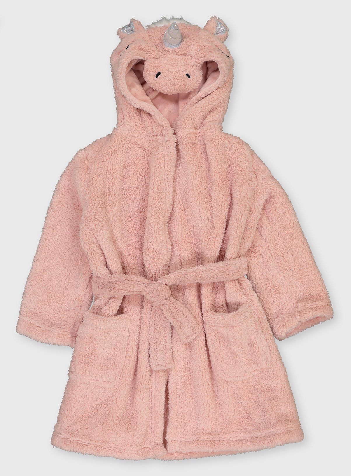 pink unicorn dressing gown