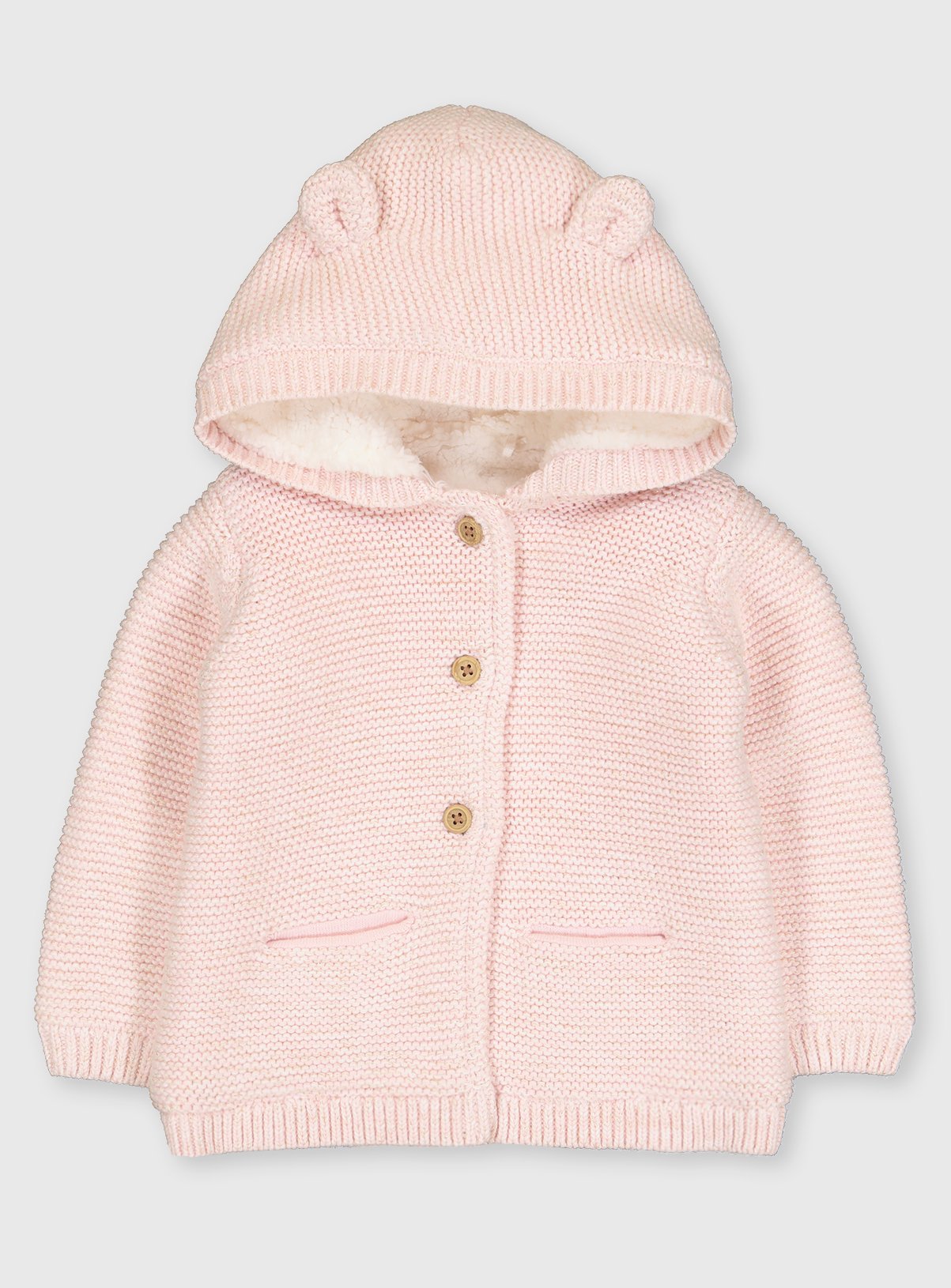 baby girl hooded cardigan