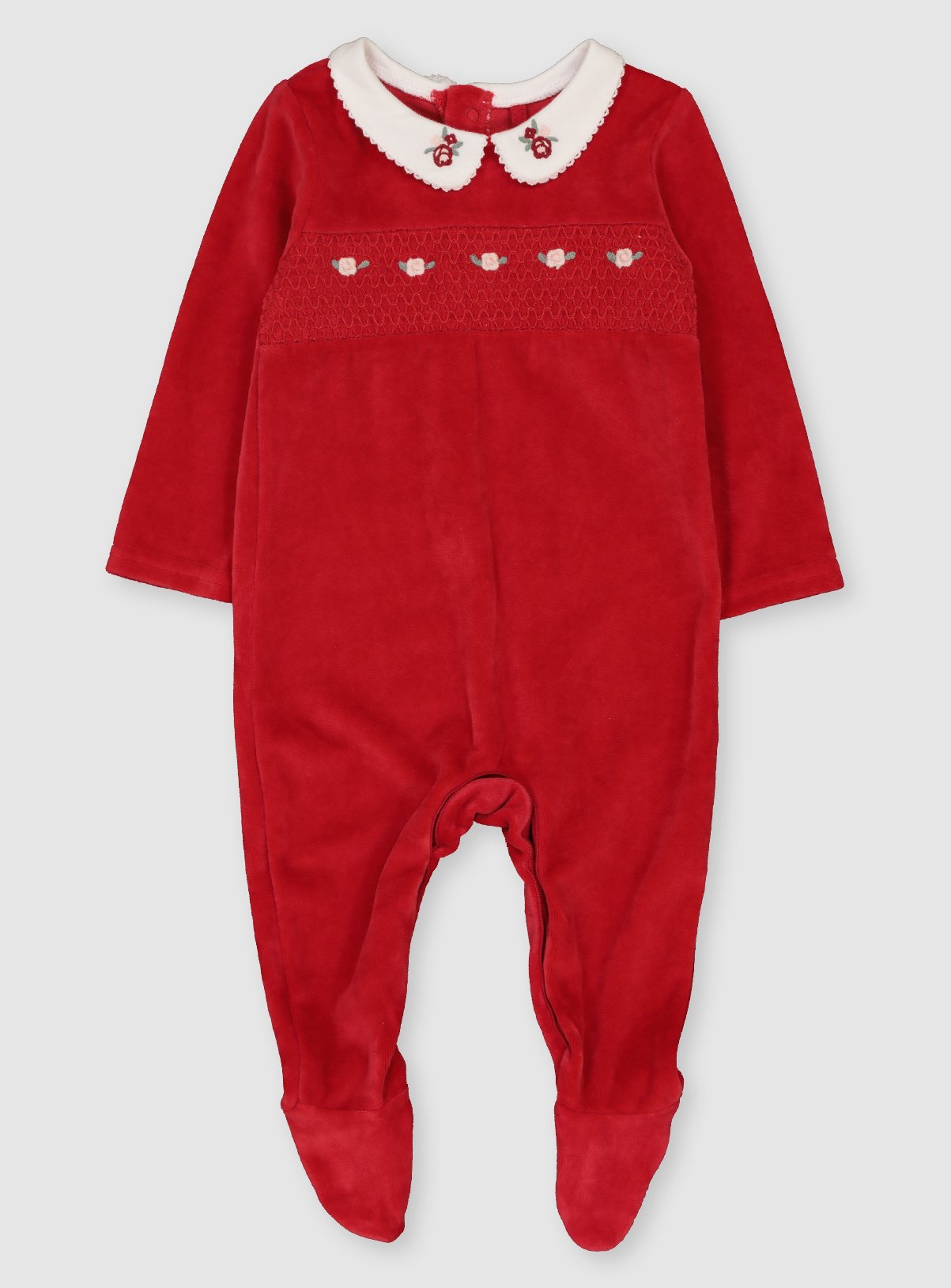 collared sleepsuit