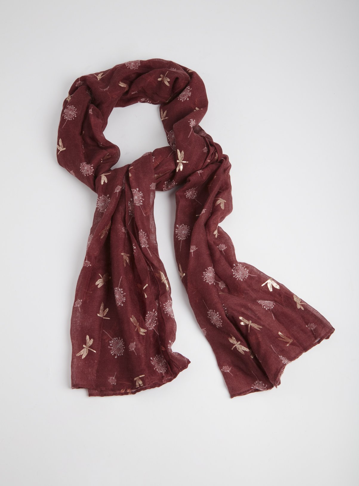 dragonfly scarf