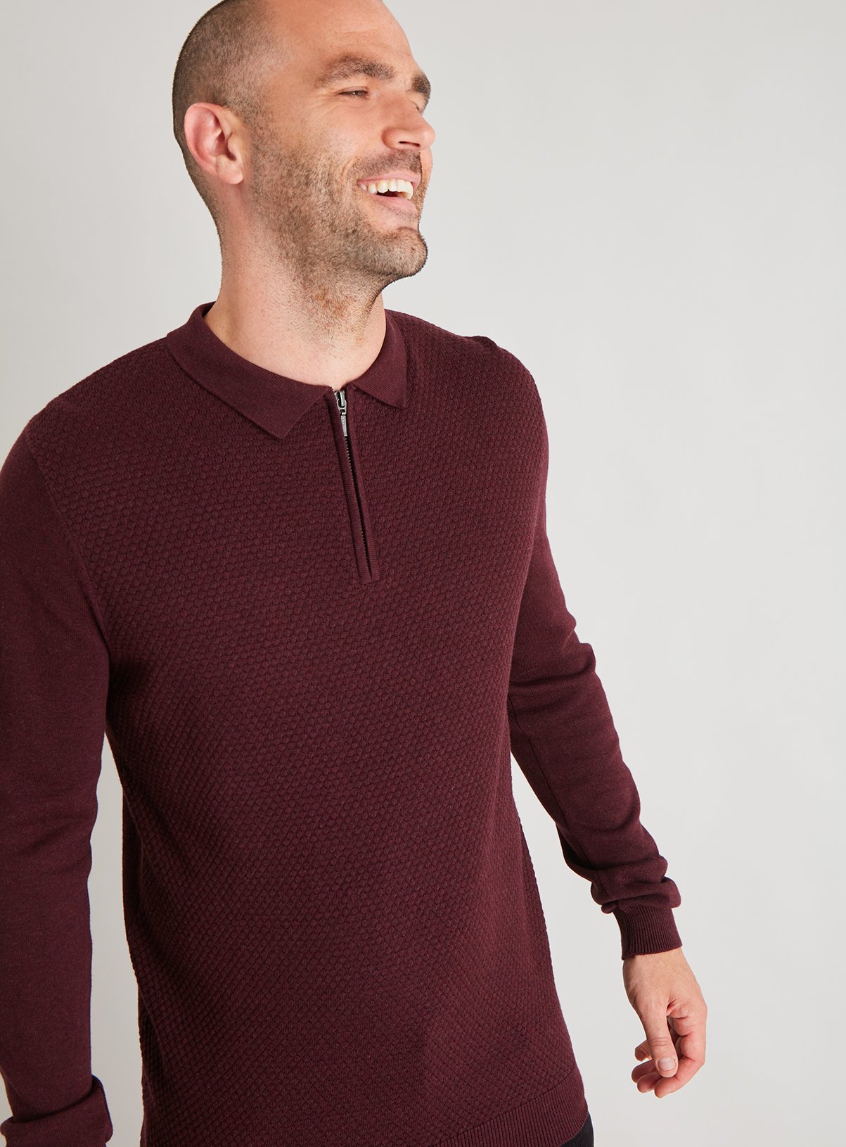 dark purple jumper