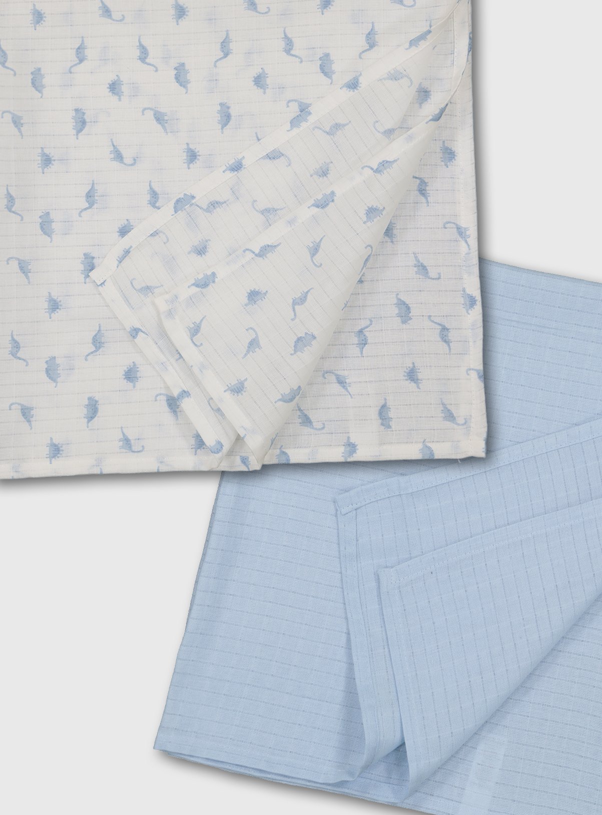 dinosaur muslin squares