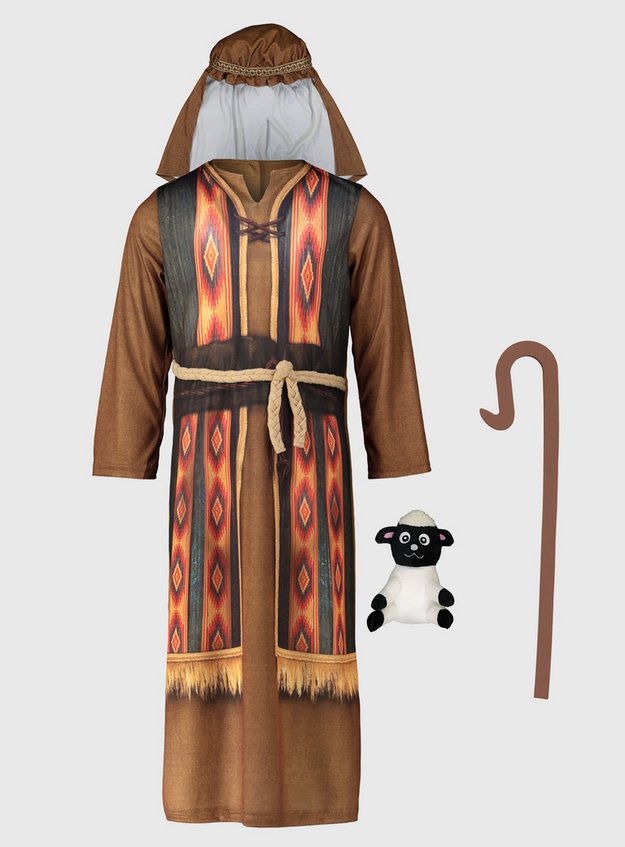 christmas christmas brown nativity shepherd costume set 3 10 years tu clothing