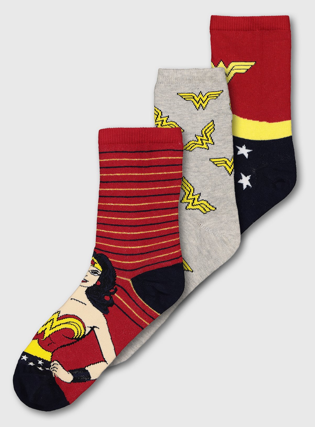 Wonder Woman Ankle Socks 3 Pack Review