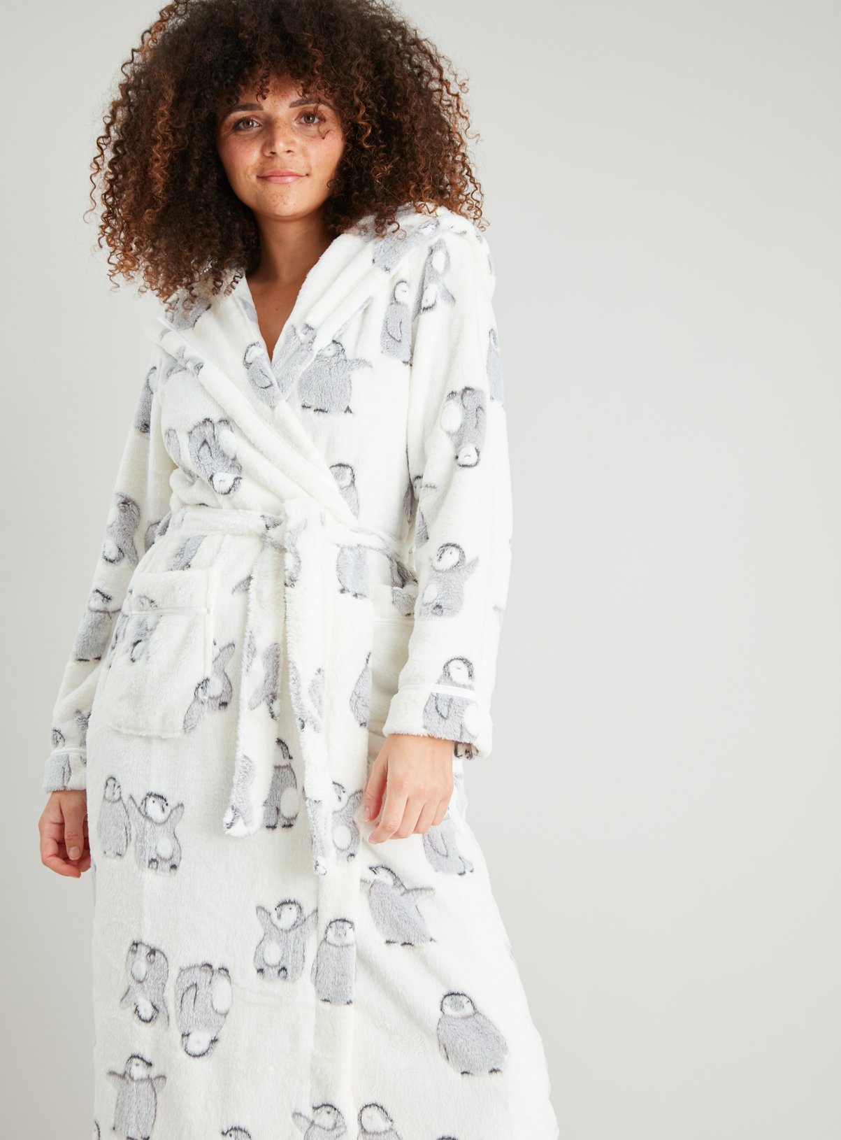 penguin dressing gown sainsburys