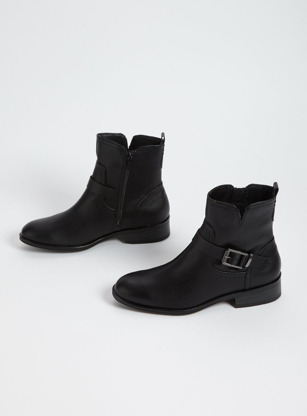 sainsburys black ankle boots