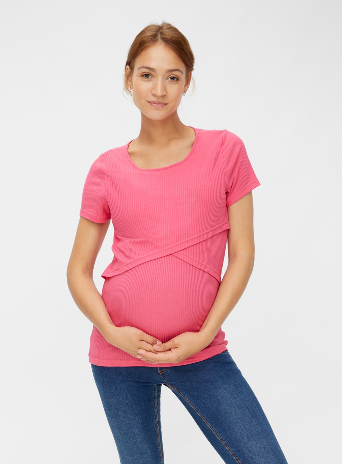 Pink 2-In-1 Maternity Top Review