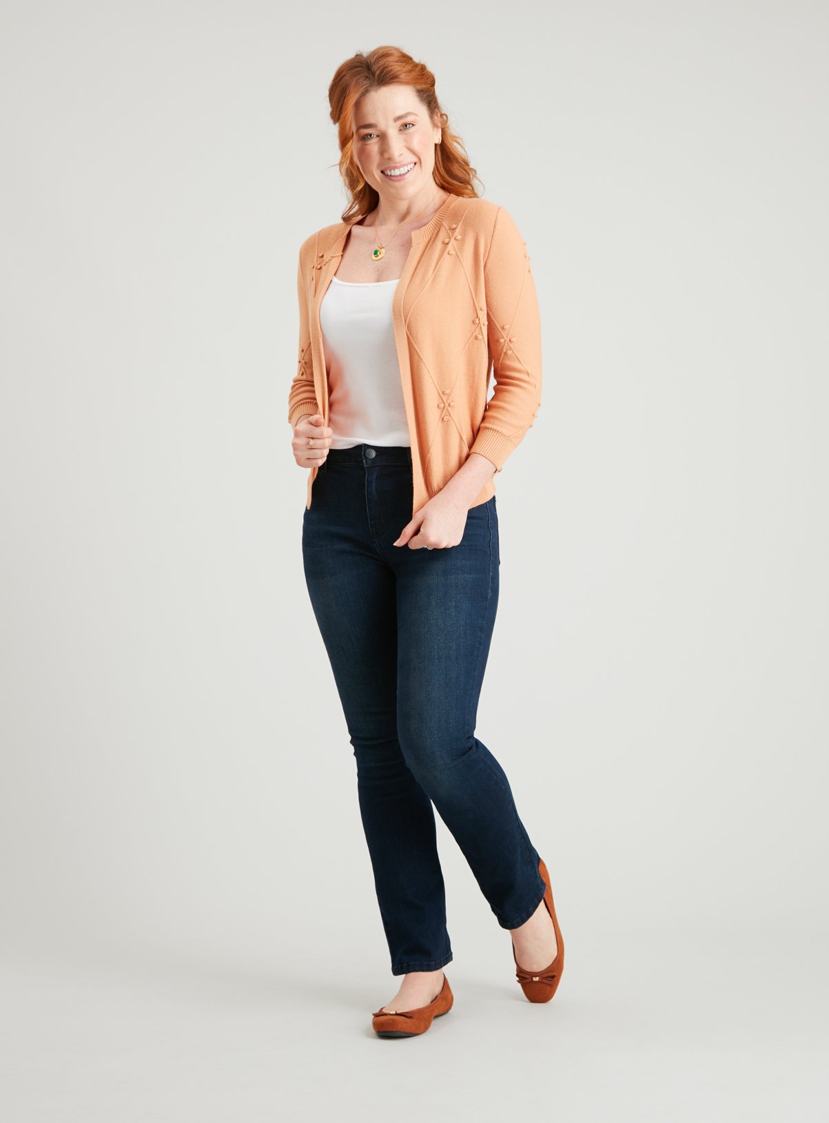 PETITE Bobble Knit Cardigan Review