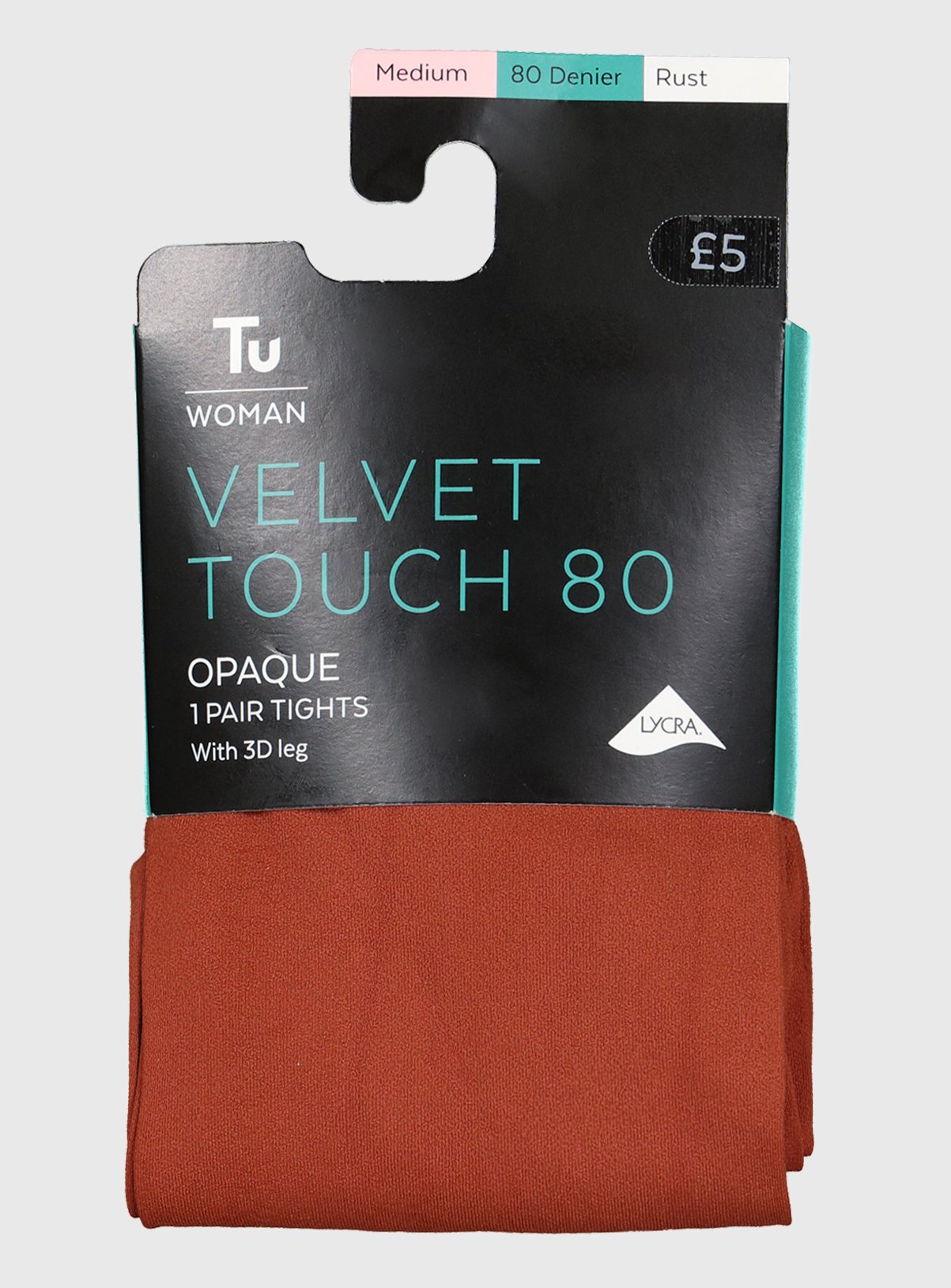 Rust Velvet Touch 80 Denier Tights Review