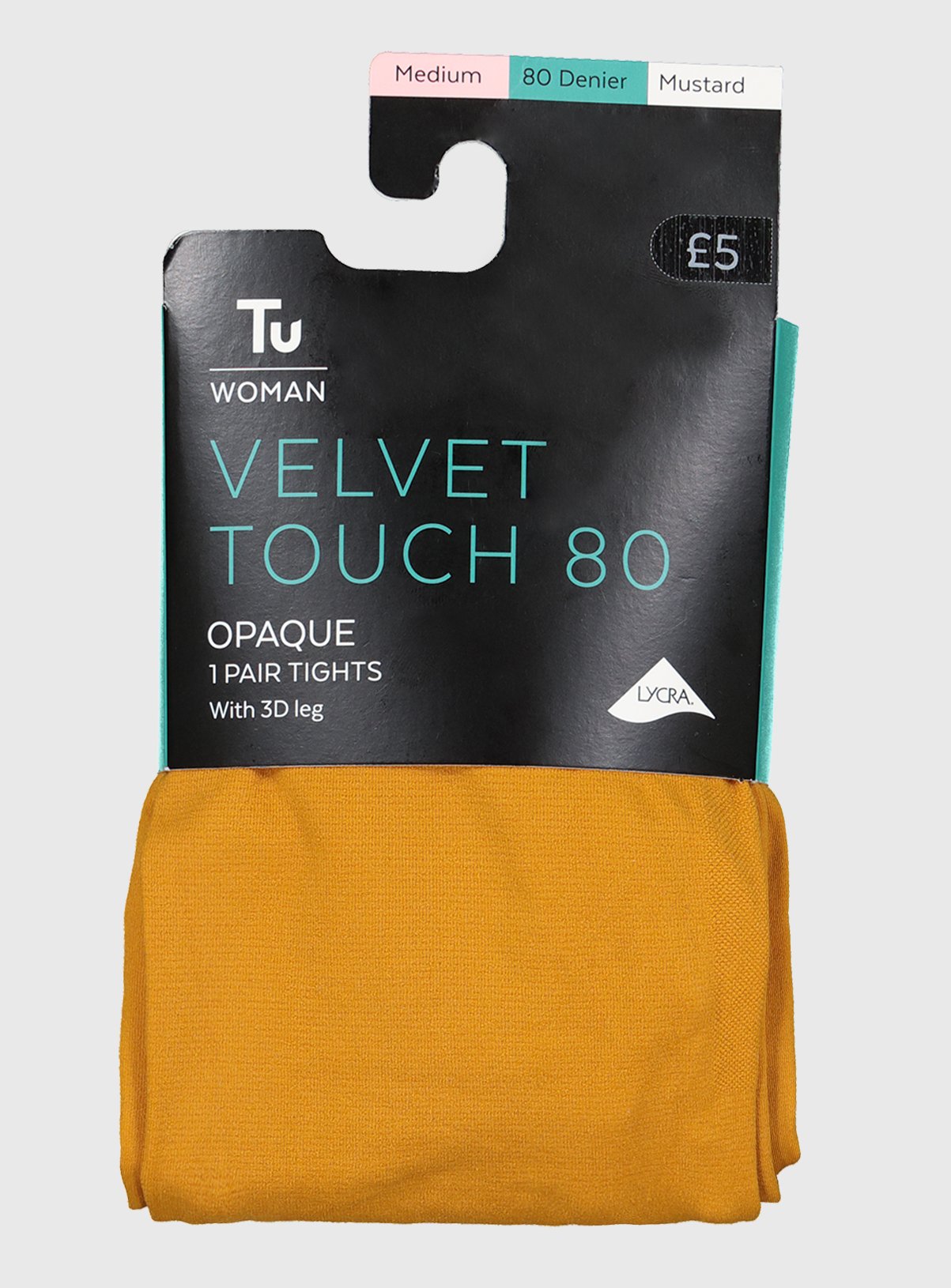 Mustard Velvet Touch 80 Denier Tights Review