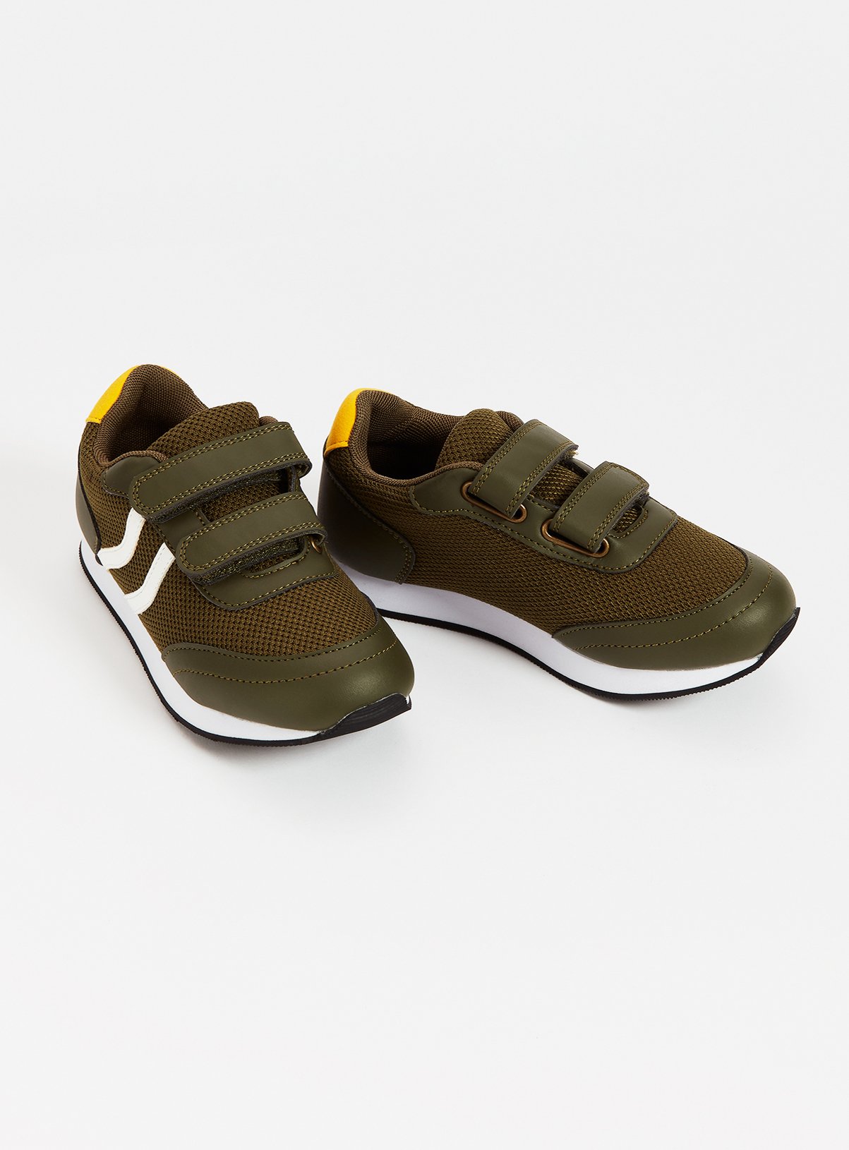 infant khaki trainers