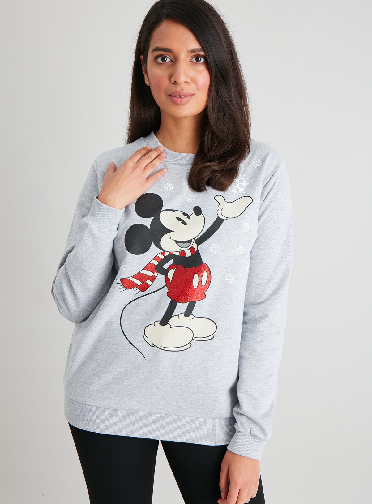 mickey mouse grey sweatshirt