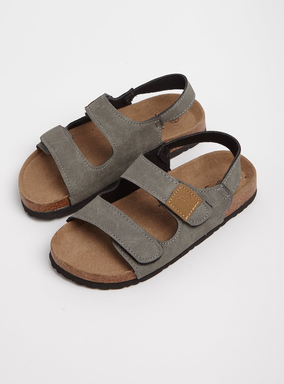 J C DEES Grey Twin Strap Sandal Review