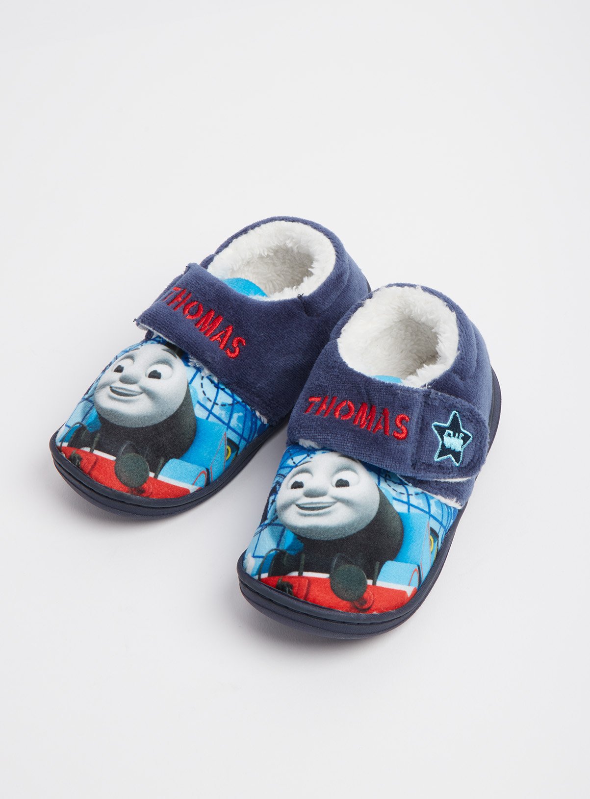 Thomas & Friends Blue Full Slippers Review