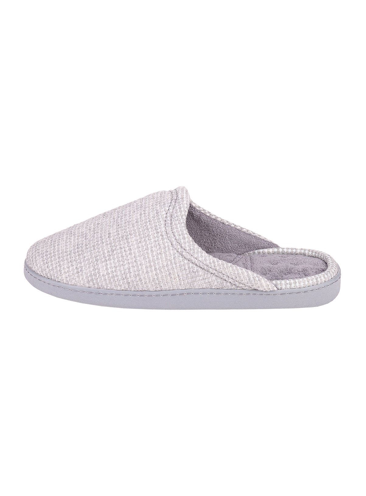 Grey Waffle Pillowstep Mule Slippers Review