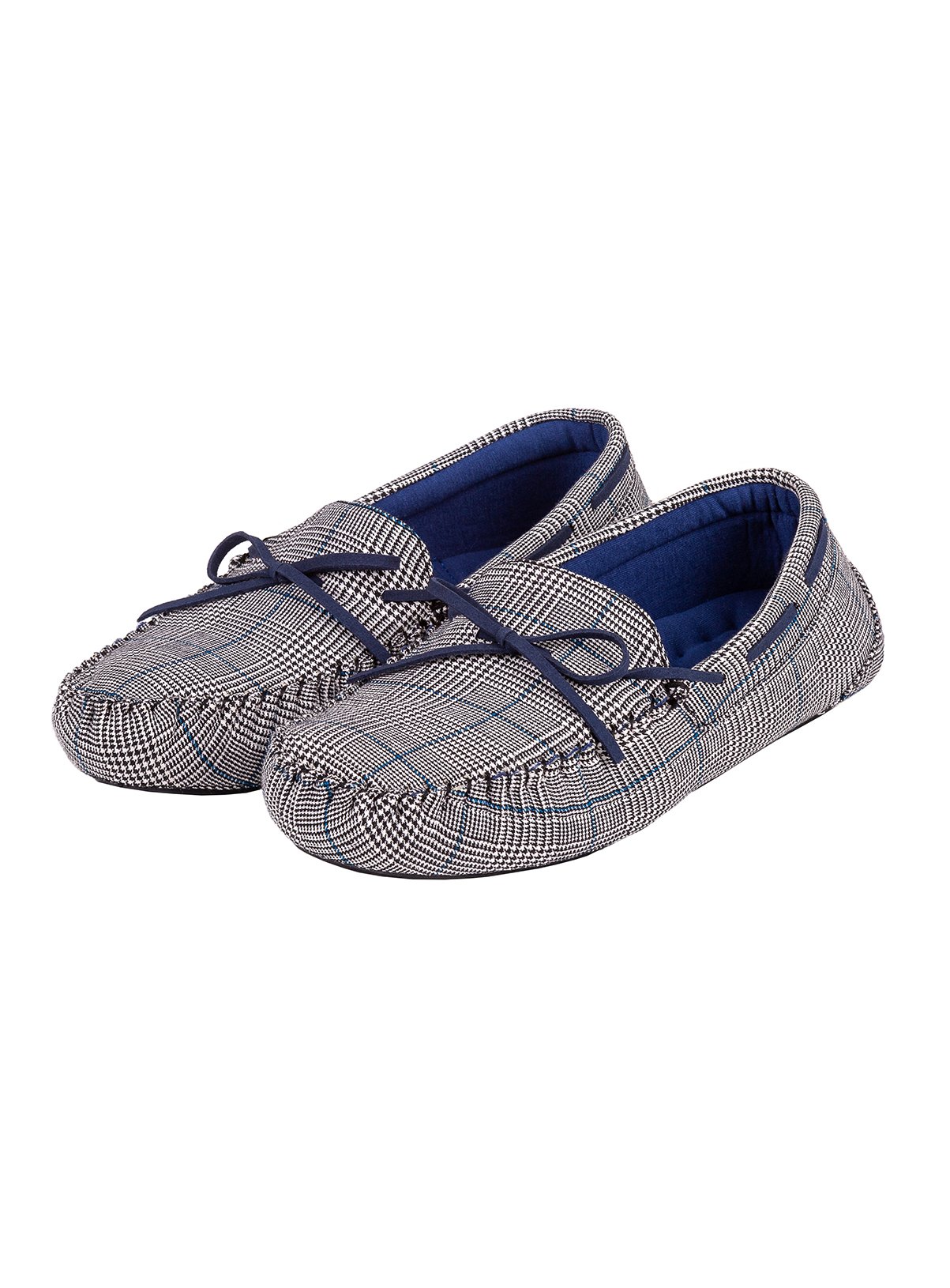 Grey Check Moccasin Slippers Review