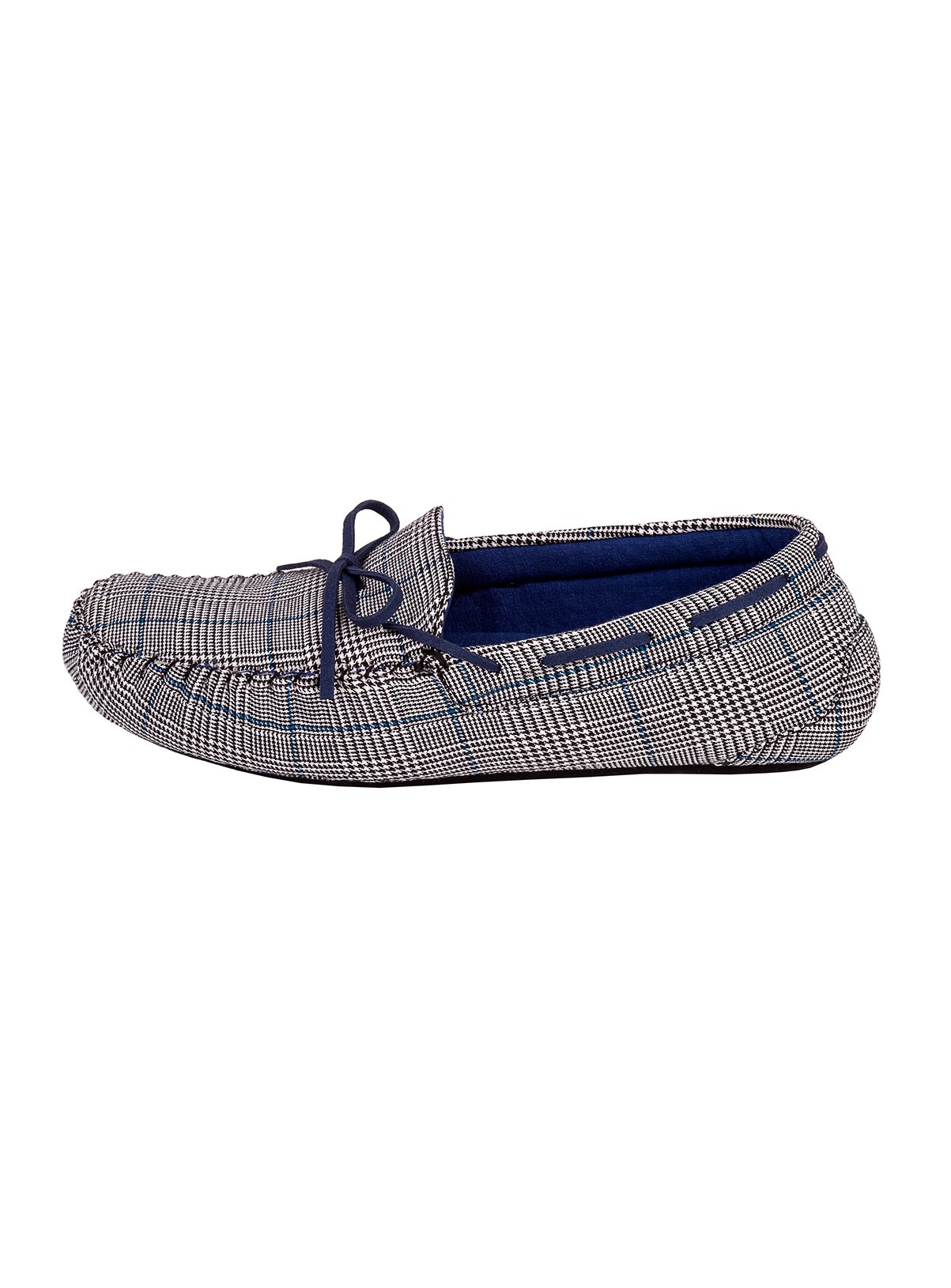 Grey Check Moccasin Slippers Review