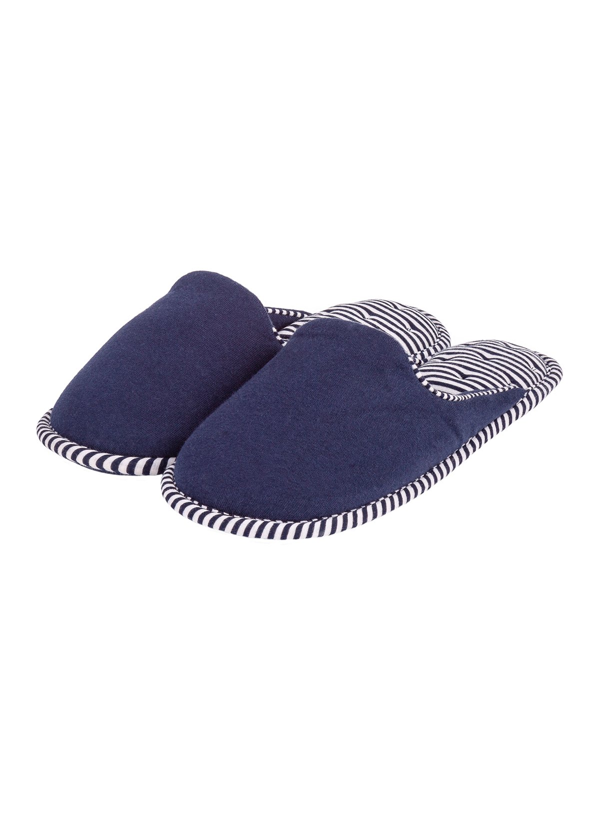 Navy Stripe Pillowstep Mule Slippers Review