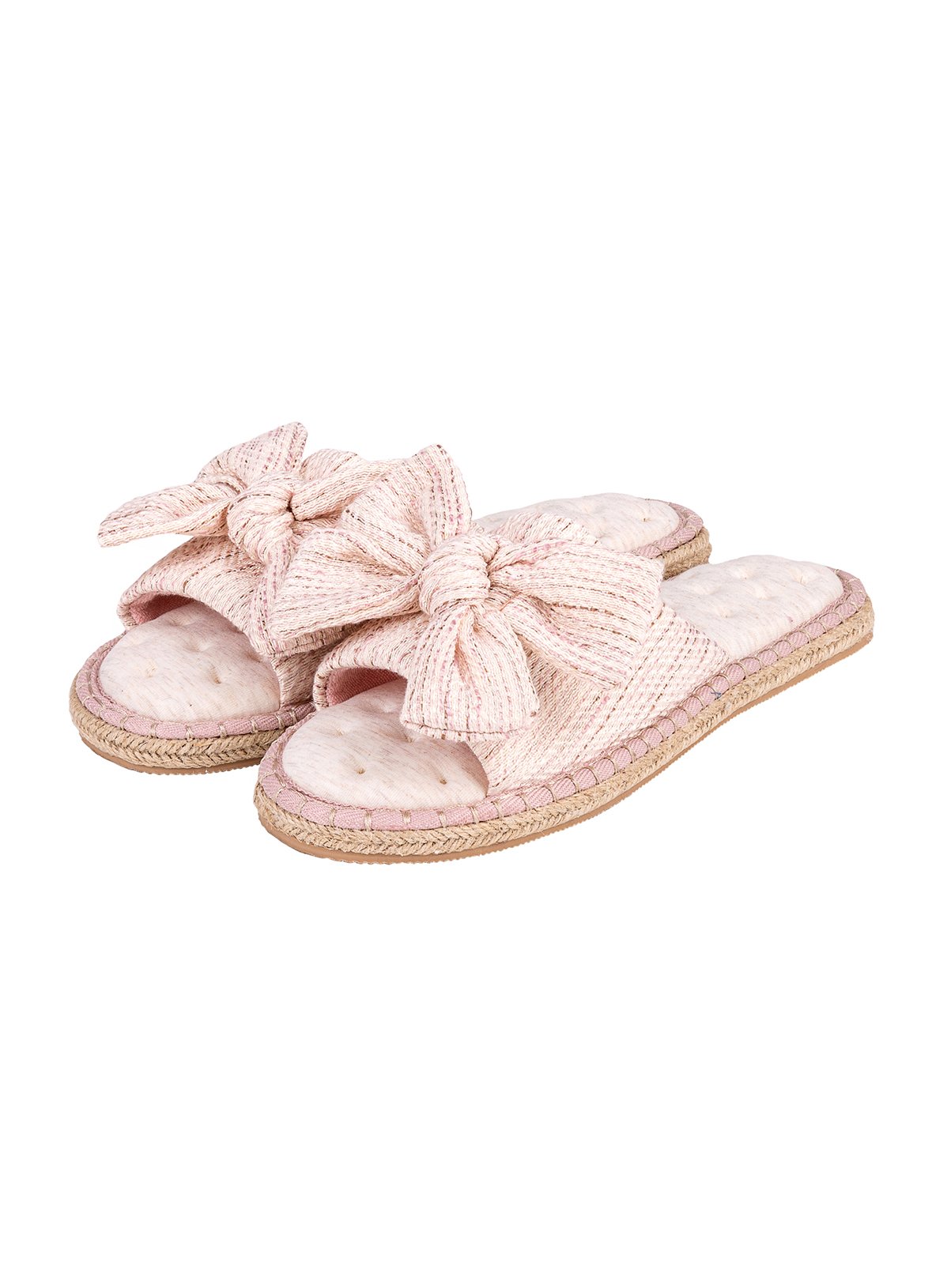 pink open toe slippers