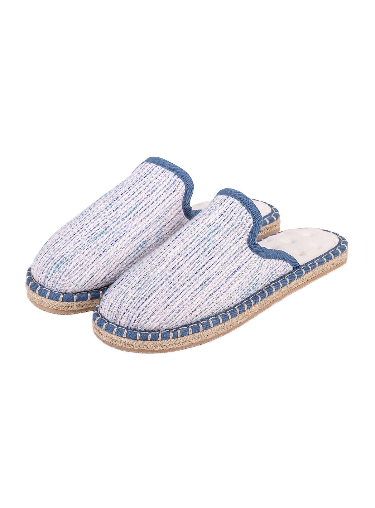 Blue Espadrille Pillowstep Mule Slippers Review