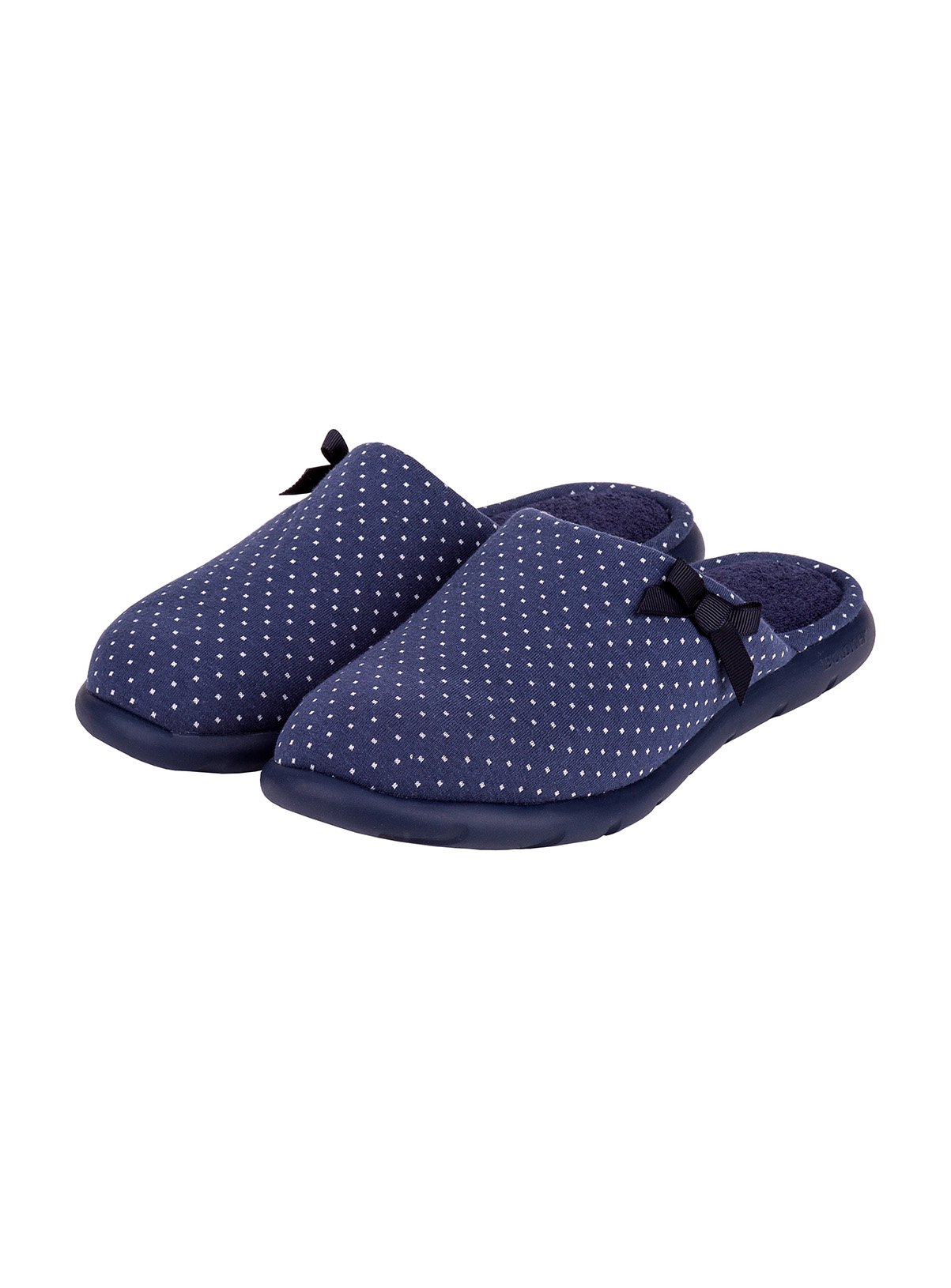 Navy Spot i-flex Pillowstep Mule Slippers Review