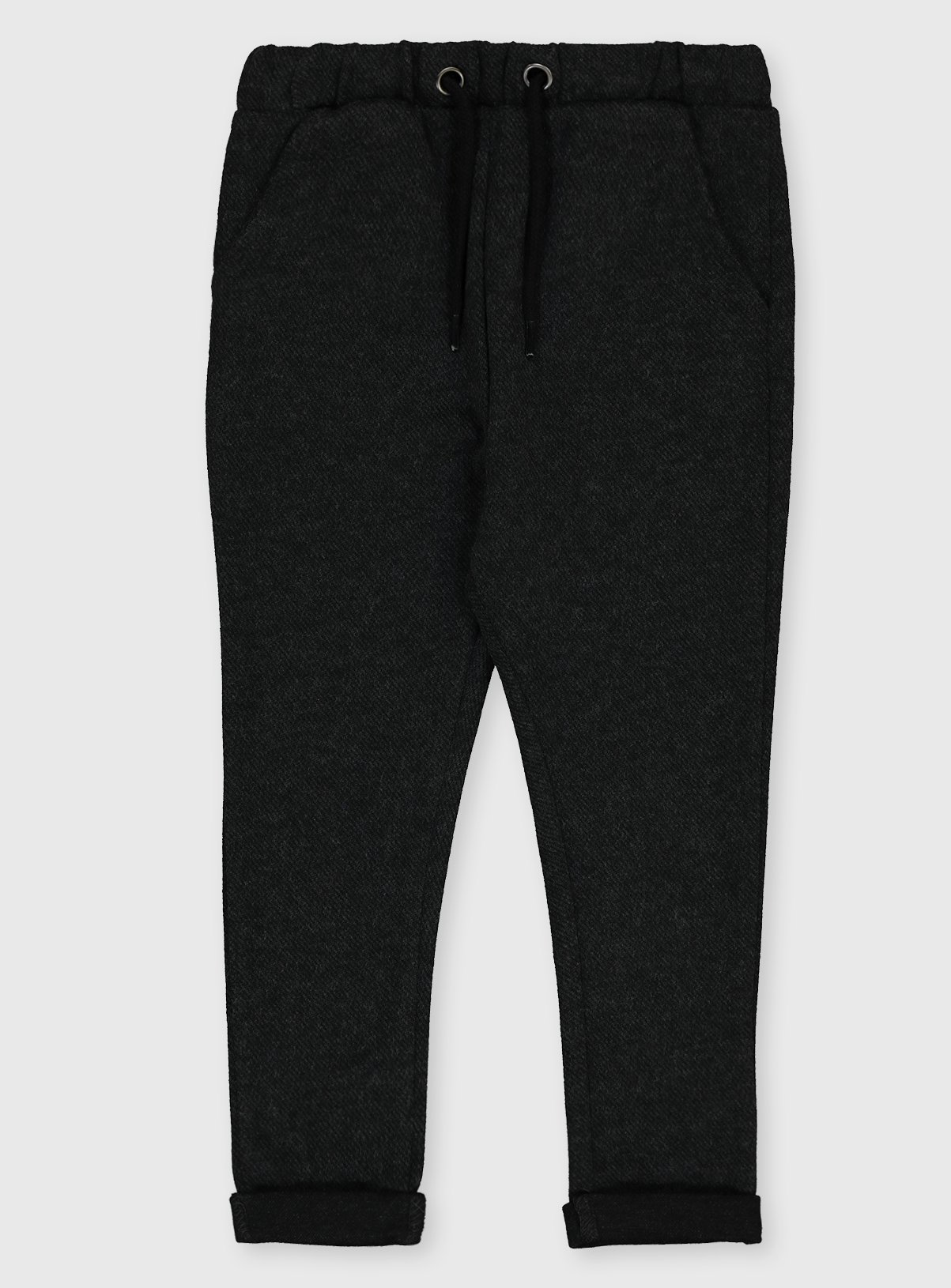 baby boy black joggers