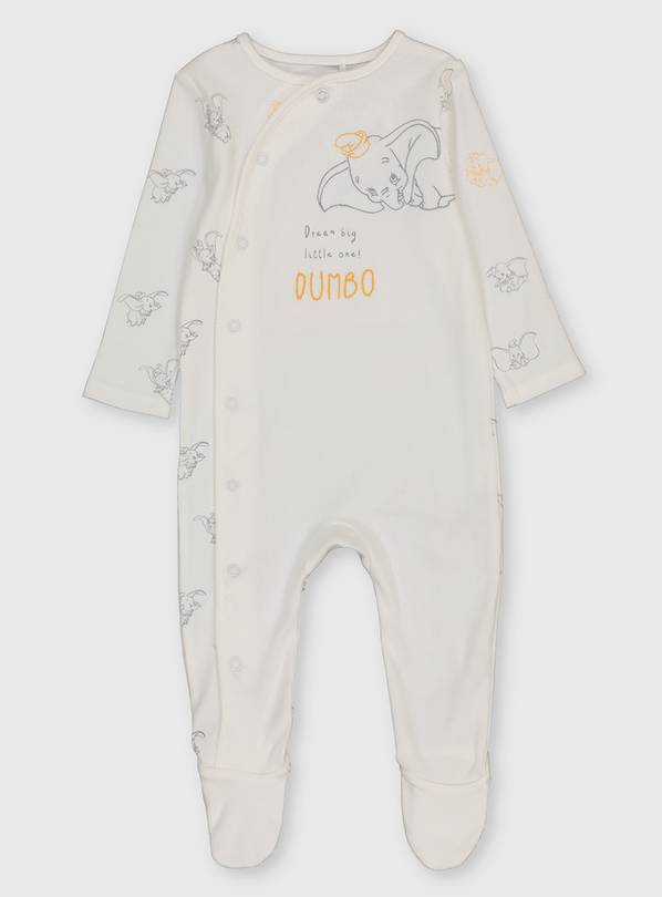 Disney Dumbo Ribbed Sleepsuit - 9-12 months