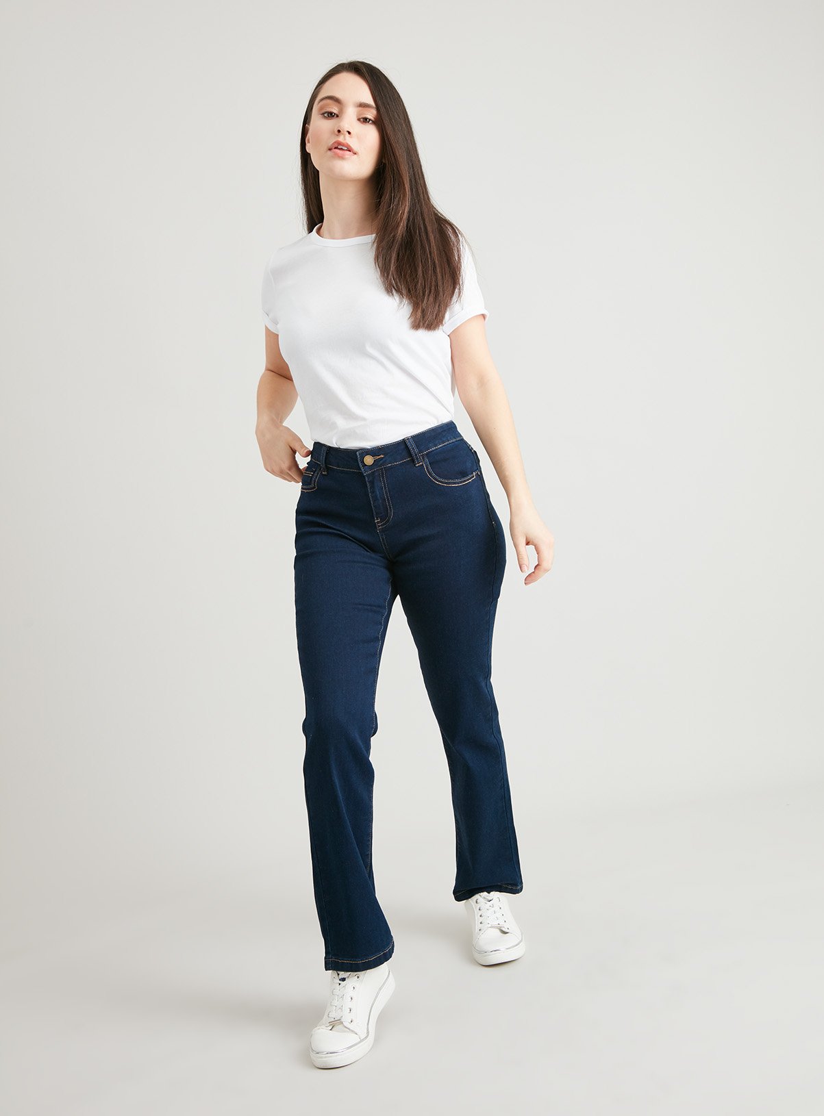 petite dark denim jeans