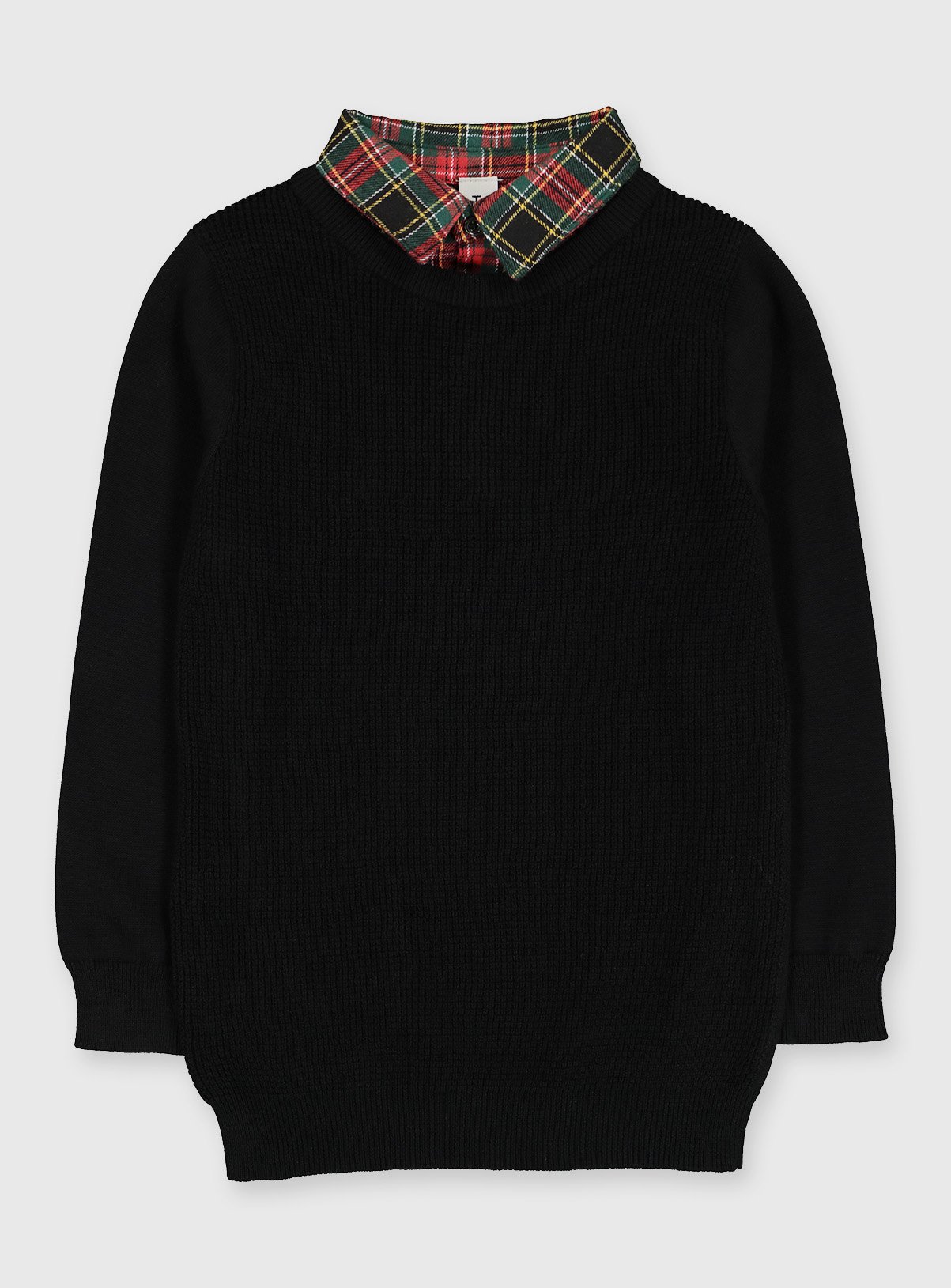 black jumper long sleeves