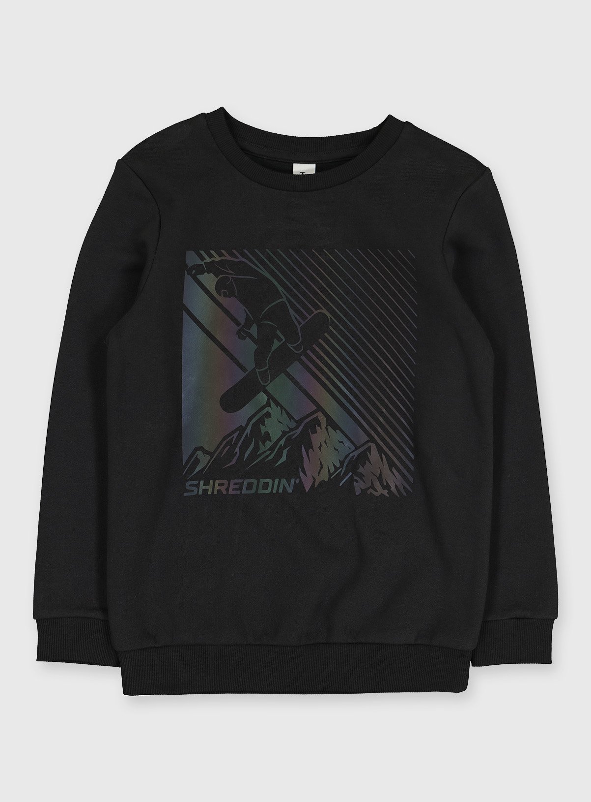 graphic black sweatshirt