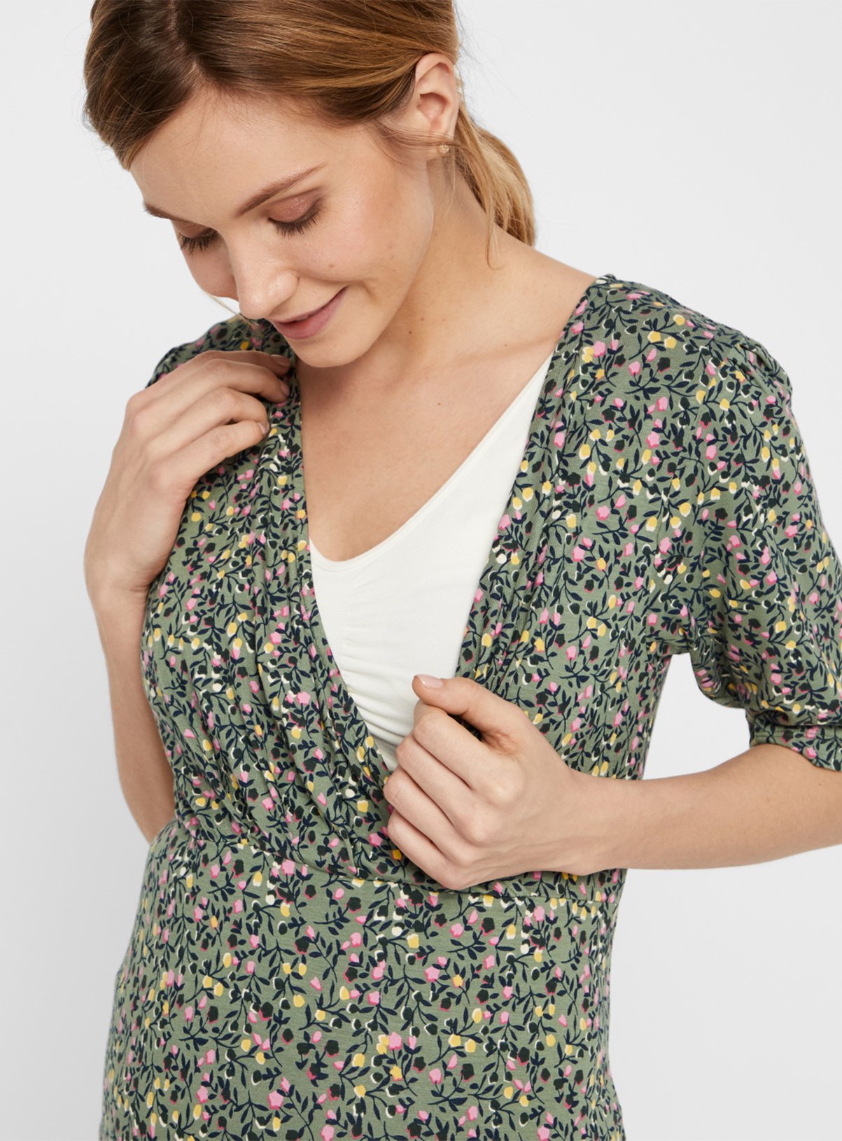 Floral Print Jersey Top Review