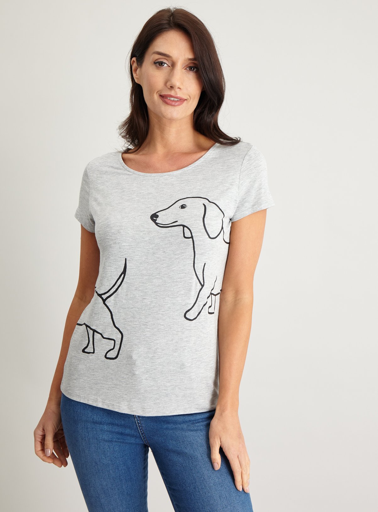 Grey Sausage Dog Pyjama Top Review