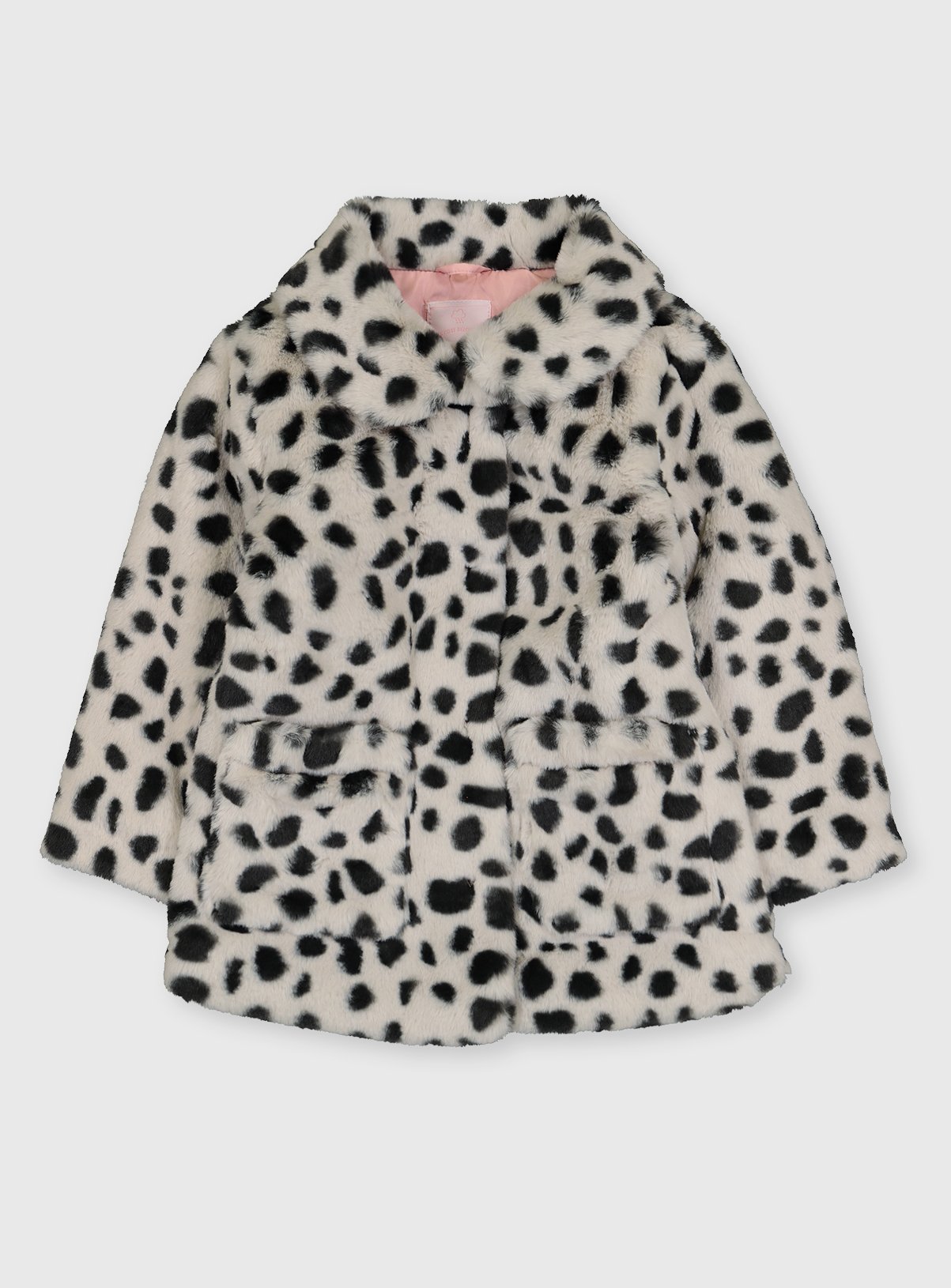 dalmatian fluffy jacket