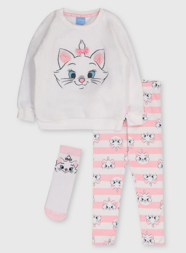 Girls Disney Aristocats Pyjamas Nightwear 1.5-5yrs FREE UK P&P 