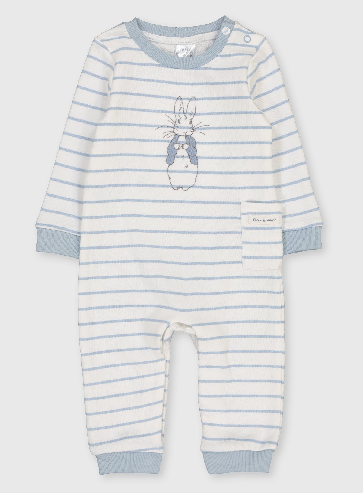 baby boy peter rabbit romper