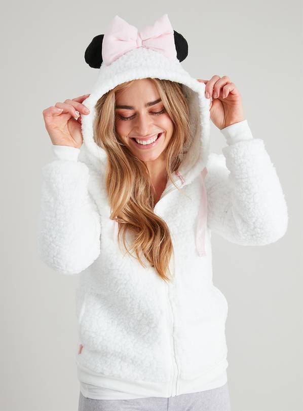 Buy Disney Minnie Mouse Cream Lounge Hoodie 24 Pyjamas Argos