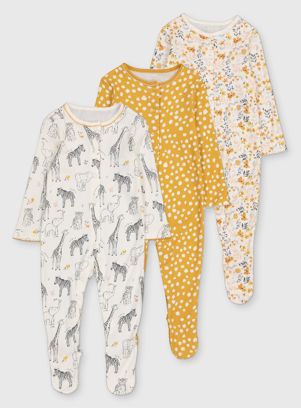 sleepsuits with grippy feet