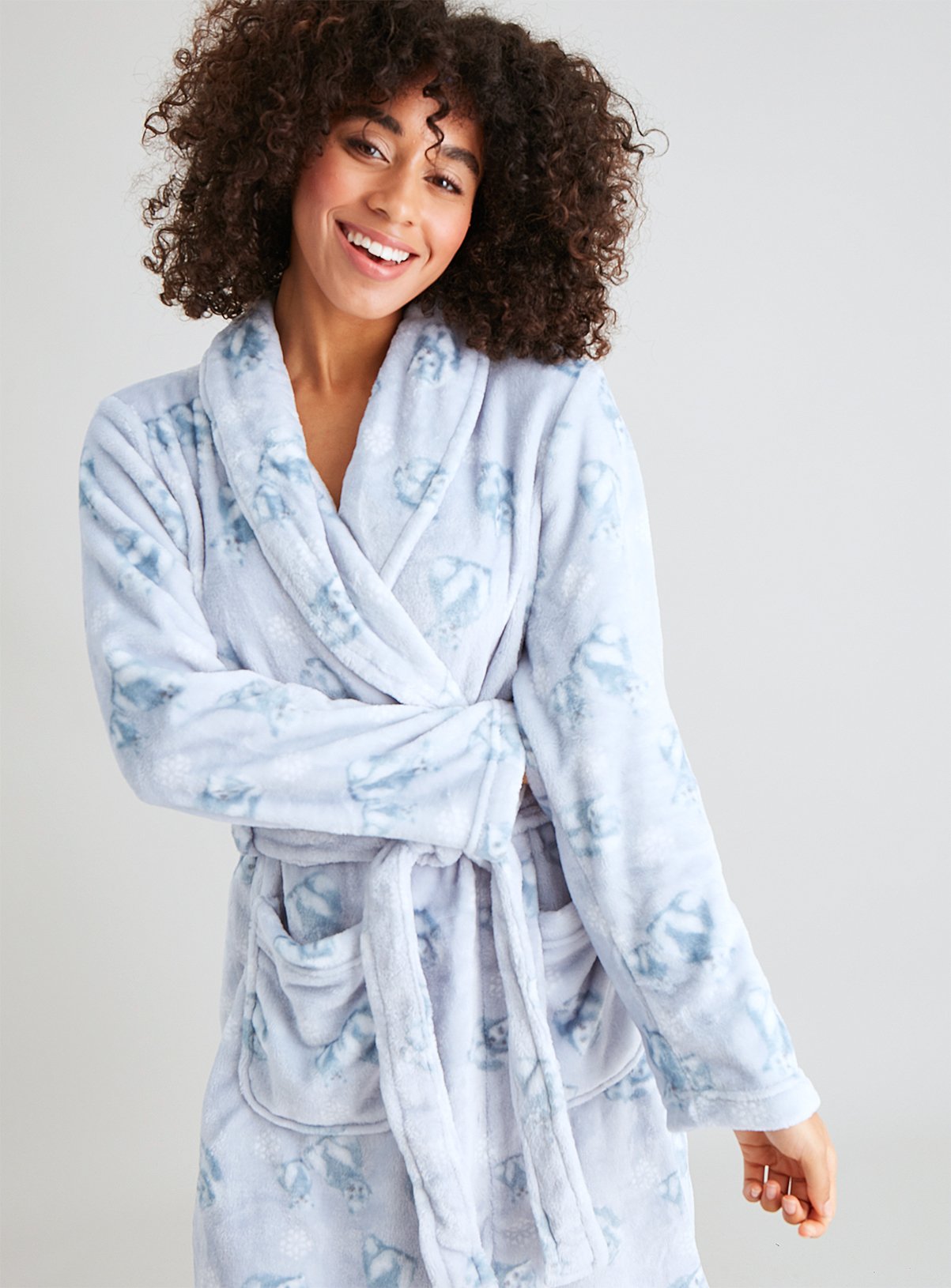 penguin dressing gown sainsburys