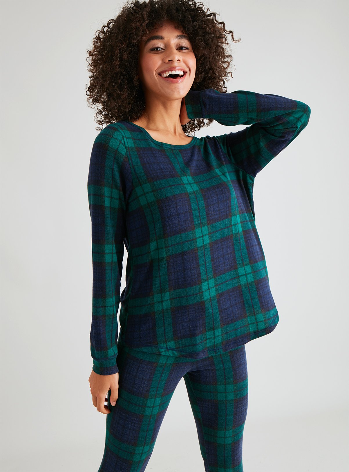 ladies tartan nightwear