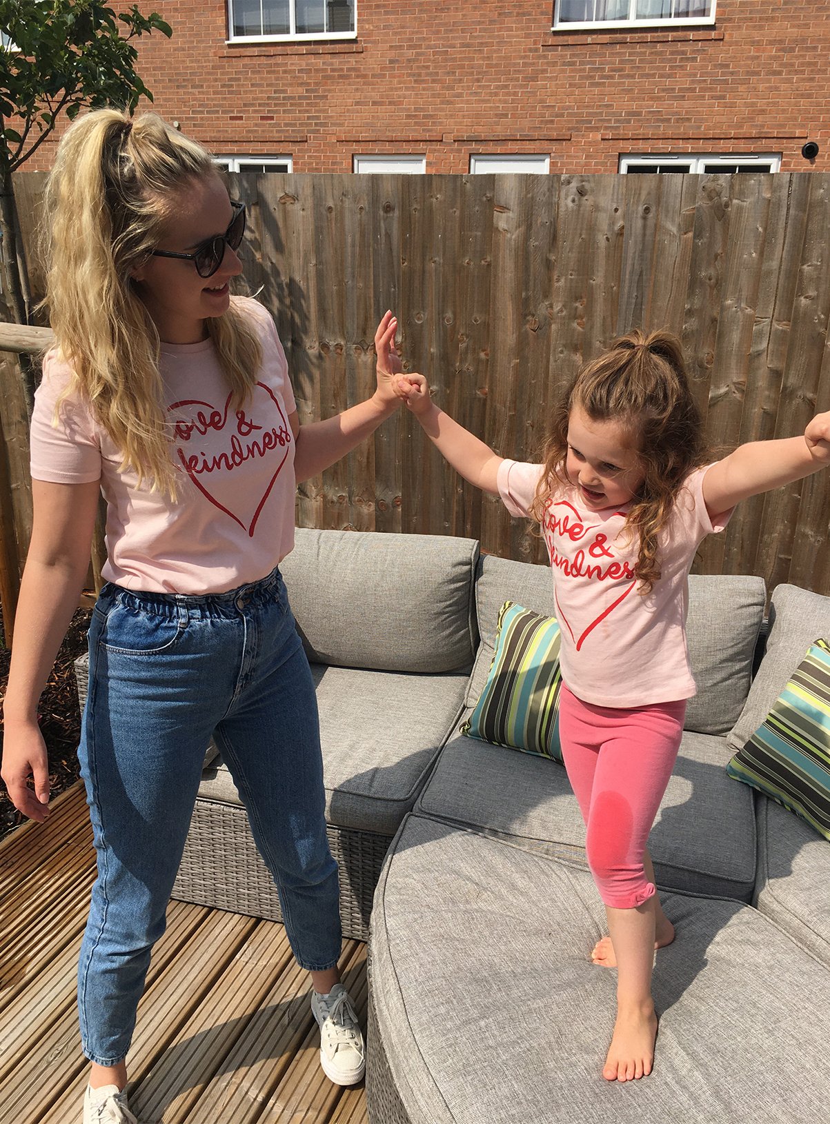 Mini Me Pink 'Love & Kindness' Kids Top Review