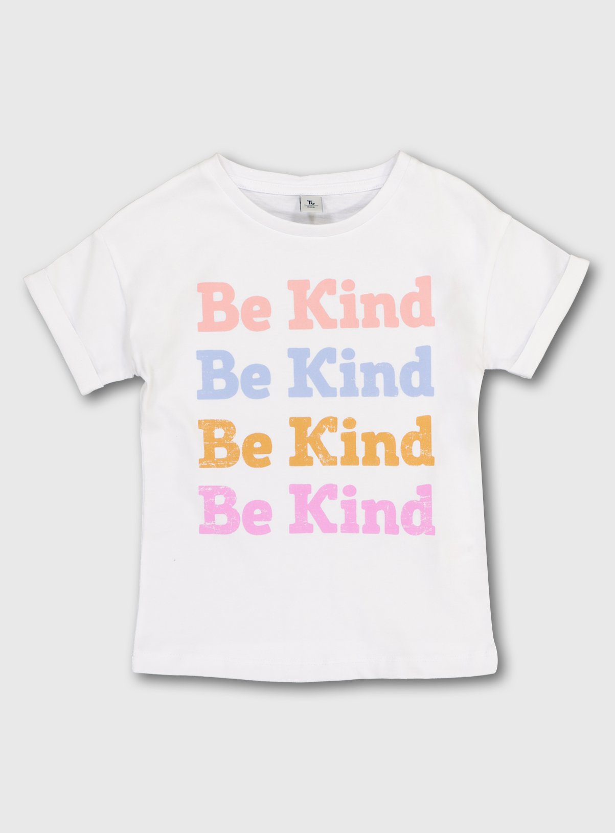 Mini Me White 'Be Kind' Kids T-Shirt Review