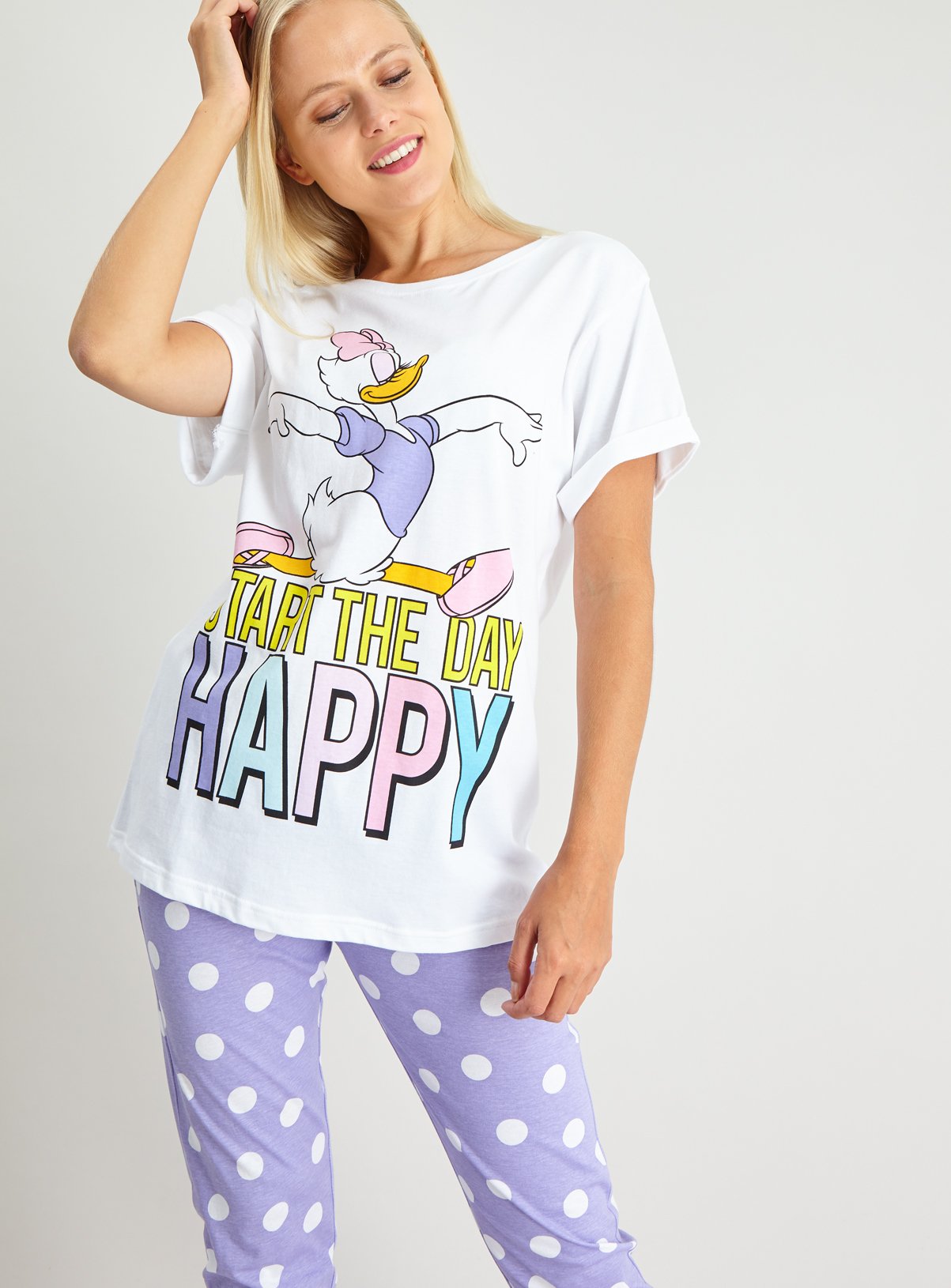 Disney Daisy Duck White Pyjamas Review