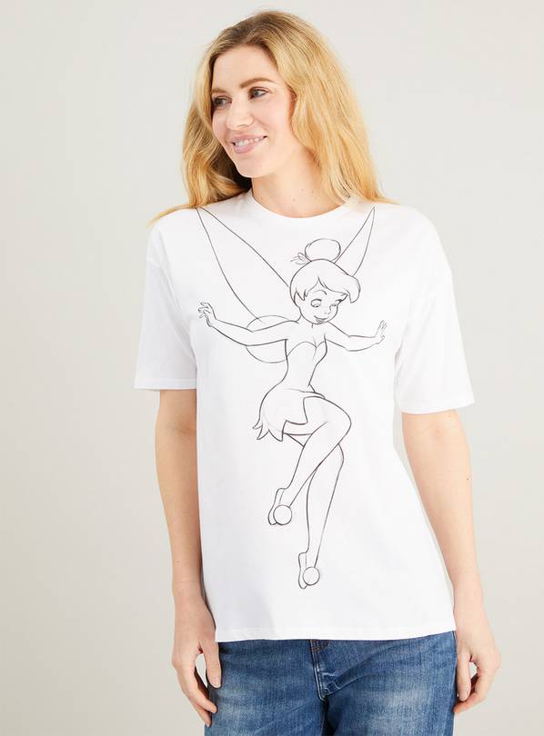 Disney Tinker Bell White T-Shirt - 12