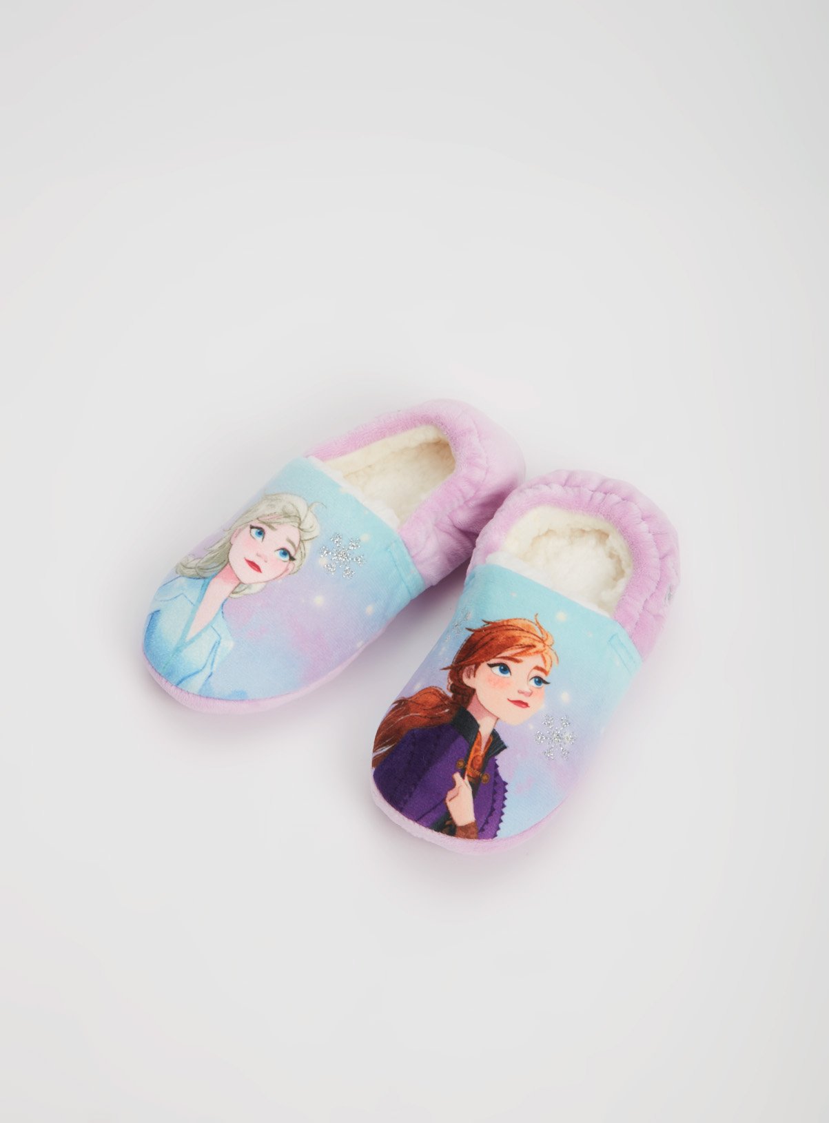 Disney Frozen 2 Lilac \u0026 Blue Slippers 