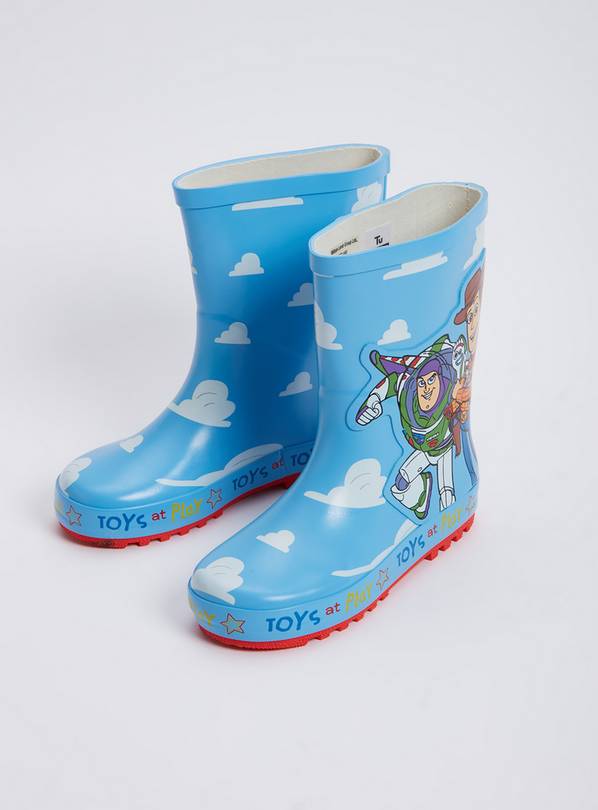 Disney Toy Story Blue Wellies - 10 Infant