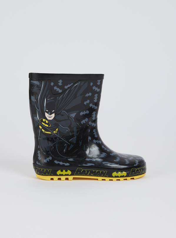 Buy DC Comics Batman Black Wellies 13 Infant Boots and wellies