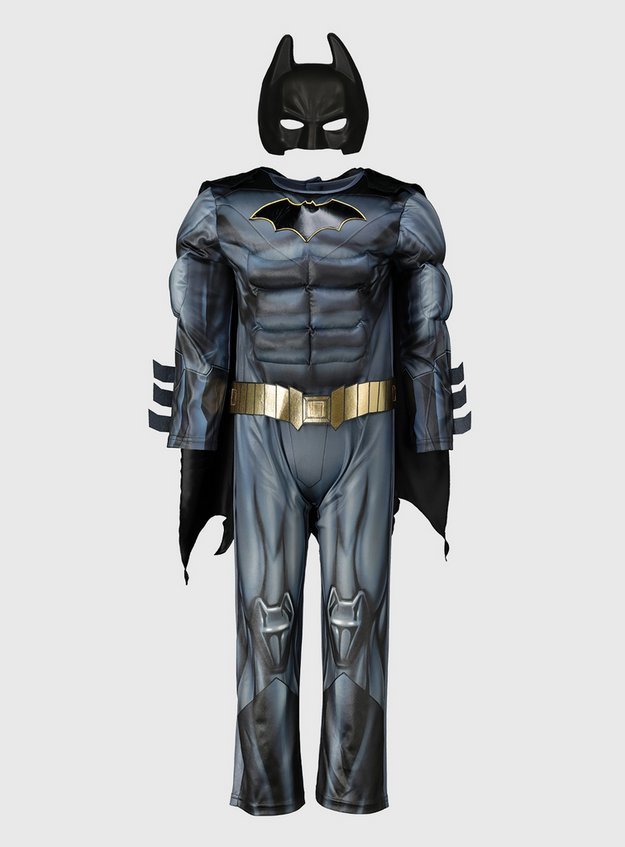 Fancy Dress Dc Comics Batman Costume 3 10 Years Tu Clothing