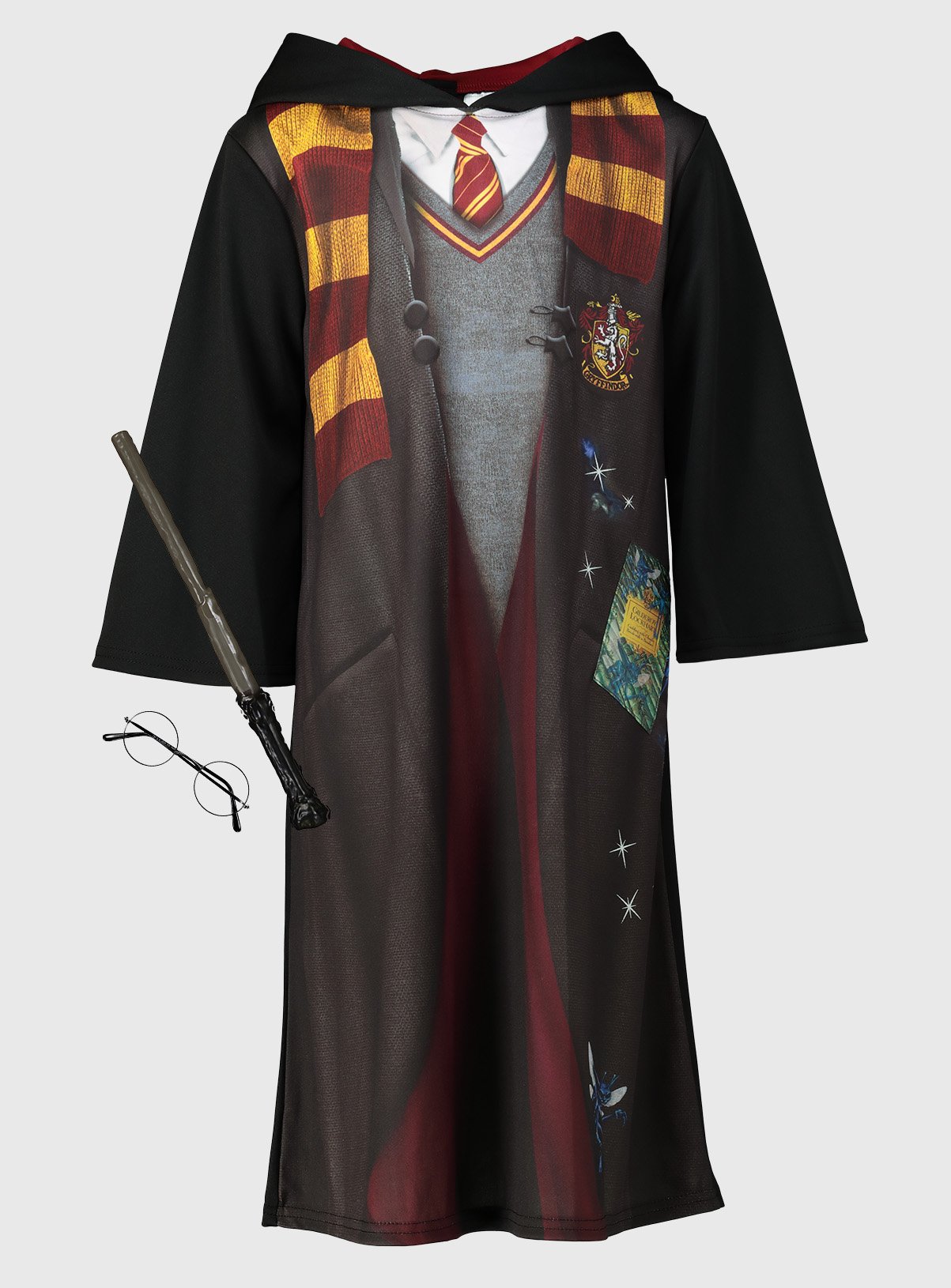 Harry Potter Gryffindor Costume 3-4 Years - Image 2 thumbnail